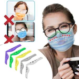 Silicone mask spacer for glasses, prevents fogging, comfortable, reusable, pack of 5 - Mouth mask