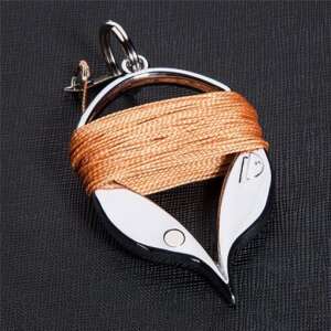 Wobbler Szabadító fishing line release tool, stainless steel, with orange line - Wobbler