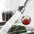 Kitchen faucet sprayer head with adjustable water flow, showing how it can be used to wash vegetables and fruits