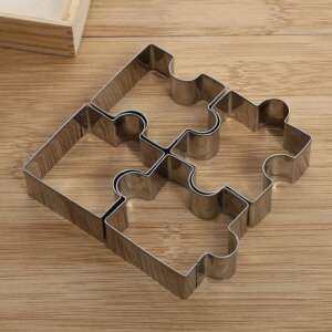 Puzzle Cookie Cutter (4 pcs) 51094257 - Cookie cutter