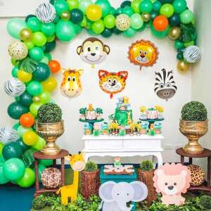 Set de baloane de petrecere în junglă (109 bucăți) 50938274 Baloane