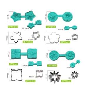 Fondant Mold and Decorating Set 51069489 - Baking Mold