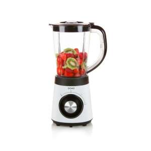 Domo DO9203BL turmixgép üvegkancsóval, 1.5 literes, fehér és fekete - Domo