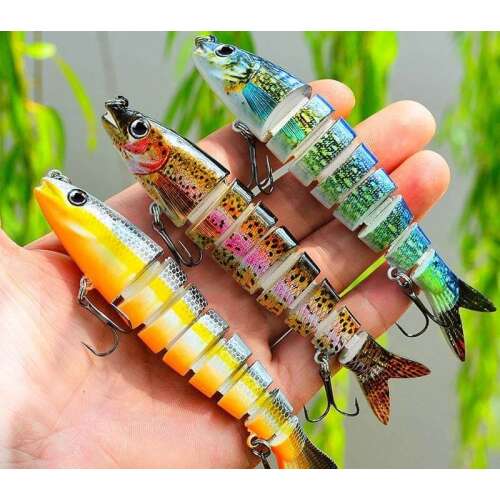Fishing lure, wobbler, double hook, 3 colors, fishing tackle