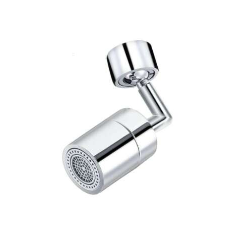 Water saving faucet sprayer, chrome finish, 360 degree rotation, kitchen sink, bathroom sink