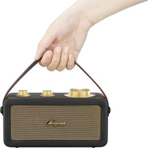 Sangean RA-101 B/G hordozható retro Bluetooth / FM rádió (fekete) 85669892 