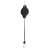 Black plant hoist, hanging plant pulley, plant lifting tool, easy access to hanging plants, 15kg capacity