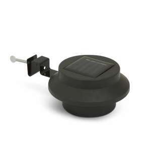 Garden of Eden ereszcsatornára szelehető napelemes LED lámpa 11445bk, Szolár ereszcsatorna / kerítés fény 3 LED-del