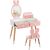Timeless Tools Bunny Vanity Set for Kids with Mirror and Chair 131704637