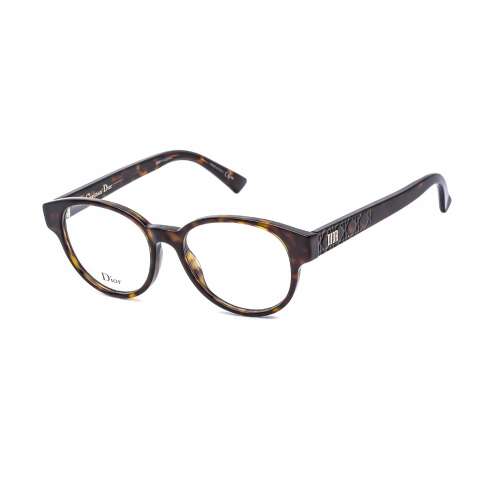 Dior Ladydioro 1 szemüvegkeret sötét Havana / Clear lencsék női 33587826