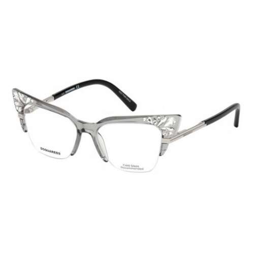 Dsquared DQ5255 szemüvegkeret szürke / Clear lencsék férfi 33587864