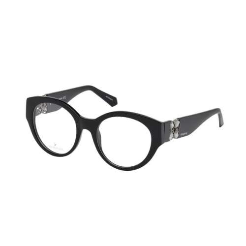 SWAROVSKI SK5227 szemüvegkeret csillógó fekete / Clear lencsék női 33588627