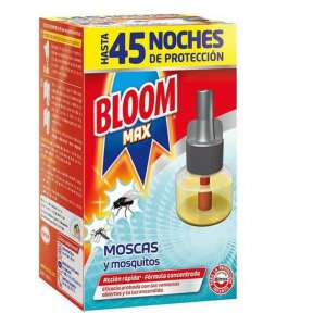 Elektromos Szúnyogriasztó Bloom Bloom Max Moscas Mosquitos 45 Éjszaka 1 egység 18 ml