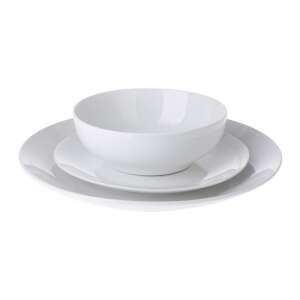 Vynikajúca súprava domáceho riadu, porcelán, 12 kusov, biela 85743214