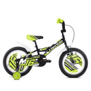 Capriolo Mustang 16" gyerek kerékpár Fekete-Zöld 85761946 Gyerek kerékpárok - Fiú