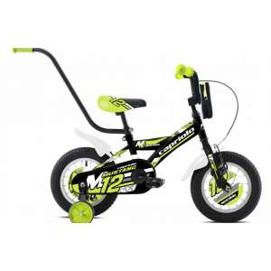 Capriolo Mustang 12" gyerek kerékpár Fekete-Zöld 85761950 Gyerek kerékpárok - Fiú