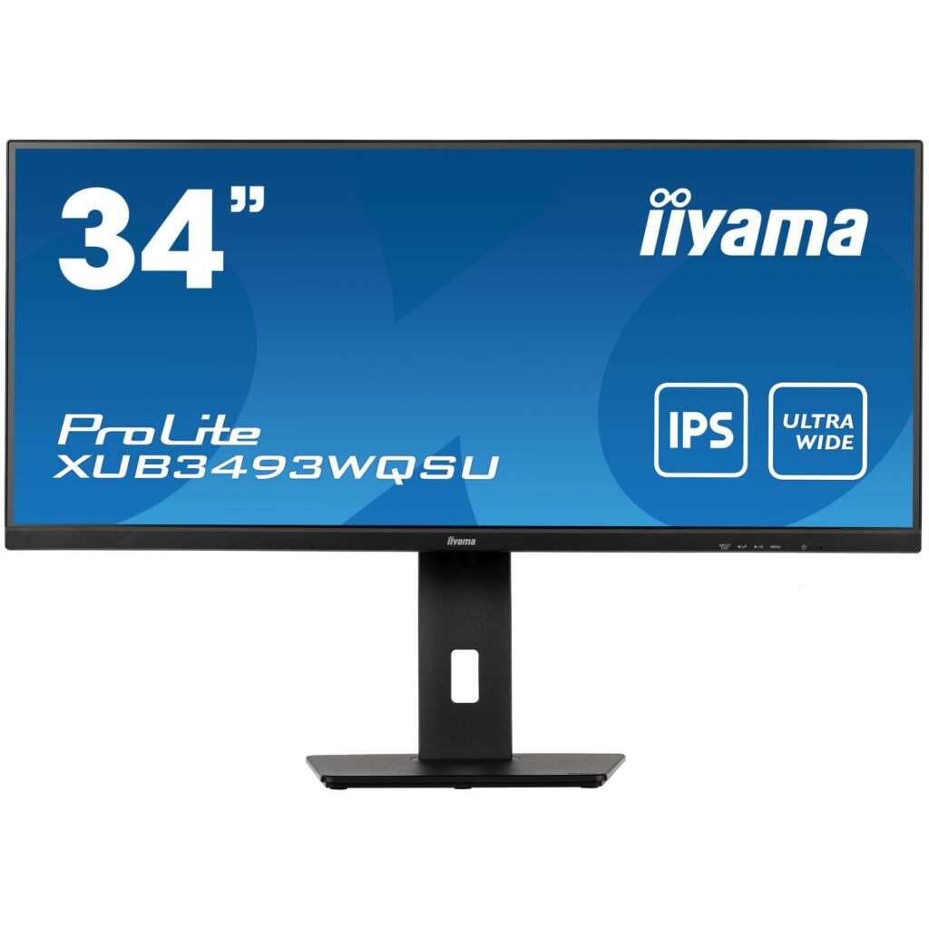 34" iiyama prolite ub3493wqsu-b5 led monitor (ub3493wqsu-b5)
