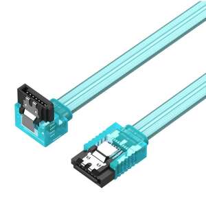 Vention KDDSD SATA cable, 0.5m, blue, 7-pin, right angled - Data Cable