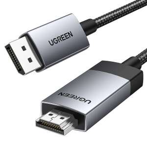 UGREEN DP119 Display Port to HDMI Cable, 4K, 1m, Black - Computers and Accessory