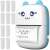 Izoxis mini bluetooth thermal printer with 11 rolls of thermal paper
