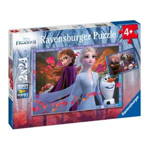 Ravensburger: Jégvarázs 2 Az erdőben 2 x 24 darabos puzzle 85845372 Puzzle - Jégvarázs