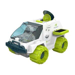 Играчка - космически роувър, бял и зелен, с фигурка на астронавт - Nonbrand Игра кола