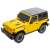 Yellow Jeep Wrangler Rubicon 1:24 scale remote control car