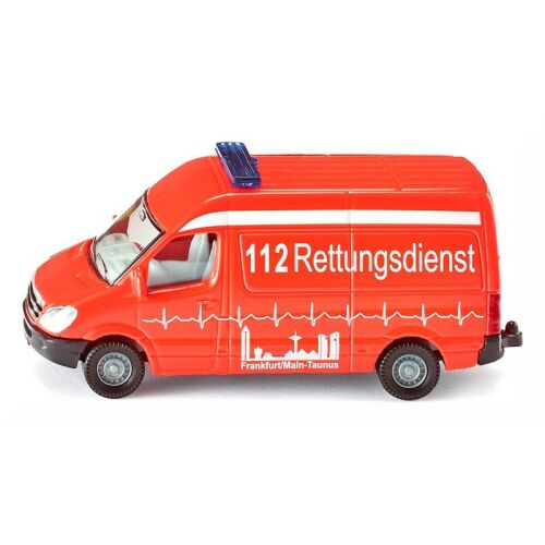 SIKU 1:55 méretarányú mentőautó játékautó modell