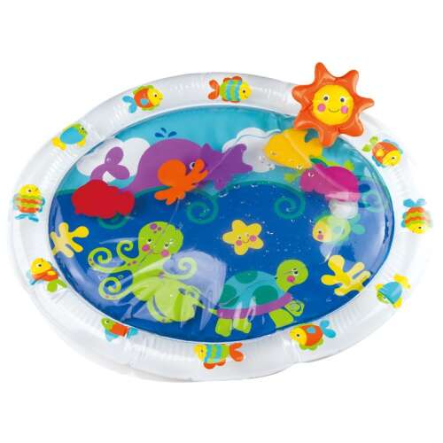 Little Hero Fun Water Mat, nadmuchaną matę do zabawy dla niemowląt z morskimi zwierzętami, dla dzieci od 6 miesiąca życia
