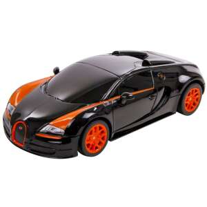 Black Bugatti Veyron 16.4 Grand Sport Vitesse remote control car, 1:24 scale - Remote control vehicle