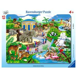 Puzzle Ravensburger Zoologiczny Spacer 45 elementów dla dzieci od 4 lat - Ravensburger Puzzle