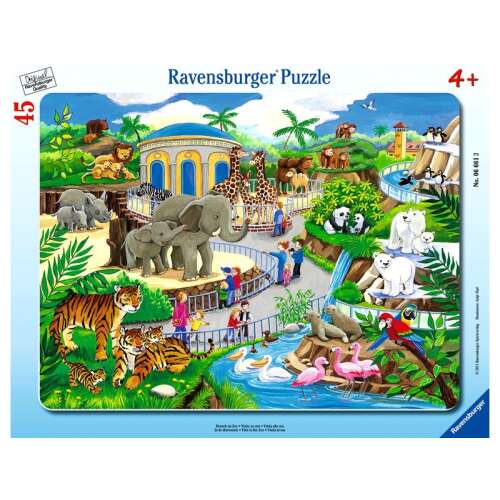 Ravensburger 45 darabos Állatkerti séta puzzle 4 éves kortól