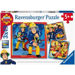 Ravensburger: Puzzle 3x49 db - Sam a mi hősünk 85846816 Puzzle - Sam a tűzoltó