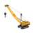 Macara de construcție galbenă cu cârlig, pentru copii