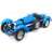 Bburago 1/18 scale model Bugatti TYPE 59 blue diecast car