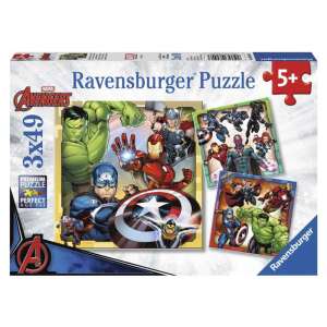 Ravensburger: Puzzle 3x49 db - Marvel hősök 85846976 Puzzle - Avengers - Bosszúállók
