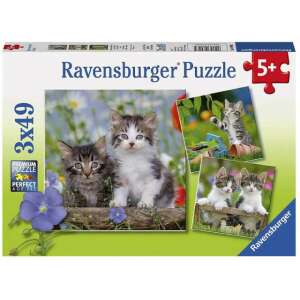 Puzzle 3x49 pcs - Sweet Kittens