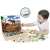 Child playing with the Educational Magnetic Puzzle Dinosaur World, 95 pieces