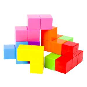 Gra magnetyczna CUBIMAG, kolorowe klocki złożone w strukturę - Gra logiczna