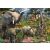Ravensburger 18000 piece Afrika Dzsungel puzzle image, close up