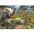Puzzle Ravensburger Afrika Dzsungel 18000 elementów, scena z dziką przyrodą
