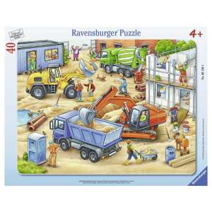 Ravensburger 40-dielna puzzle stavebných vozidiel pre deti - Ravensburger Puzzle