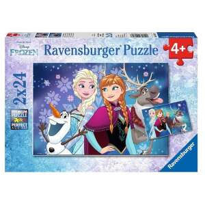 Ravensburger: Jégvarázs északi fény 2 x 24 darabos puzzle 85849075 Puzzle - Mesehős
