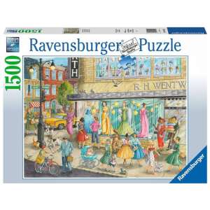 Ravensburger: Puzzle 1500 db - Divatos séta 85849175 Puzzle - Emberek - Épület