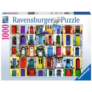 Ravensburger: A világ ajtói 1000 darabos puzzle 85849304 Puzzle - Unisex - Épület