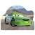 Cars 3 Jackson Storm 54 Teile Puzzle, grünes Rennwagen auf einer Rennstrecke