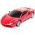 Red Ferrari 488 GTB remote control car, 1:24 scale