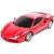 Red Ferrari 488 GTB remote control car, 1:24 scale