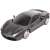 Black Ferrari 488 GTB remote control car, 1:24 scale