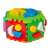 Shape sorting toy for babies, colorful cube with different shapes and colors